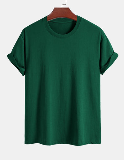 Basis Regular Fit Katoenen T-Shirt