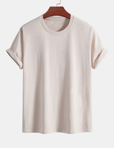 Basis Regular Fit Katoenen T-Shirt