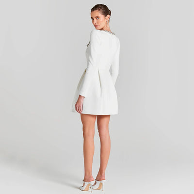 Barbara™ | Mini Fluwelen Jurk