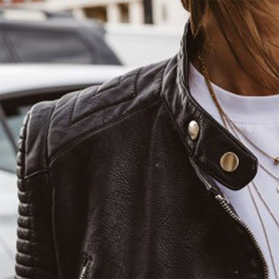 Keziah | Elegant Leather Jacket
