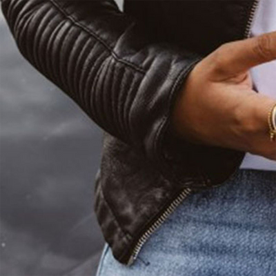 Keziah | Elegant Leather Jacket