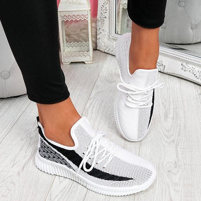 Liveli Breathable Lightweight Lace-Up Sneakers