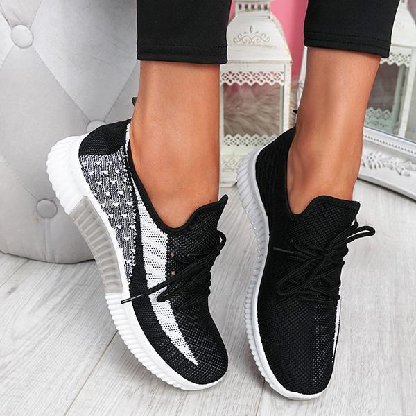 Liveli Breathable Lightweight Lace-Up Sneakers