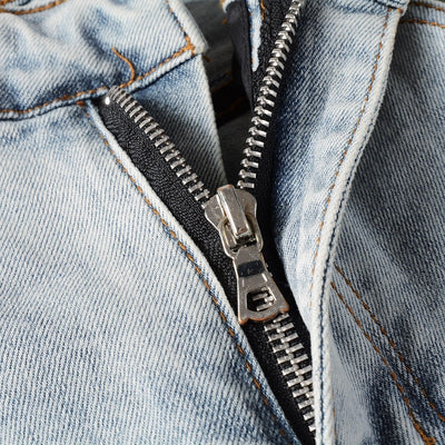 Vaqueros desgastados Glacier Fade