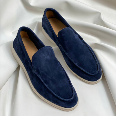 David | Minimalist Suede Loafers