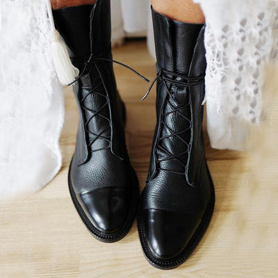 Harper | Lace Up Ankle Boots