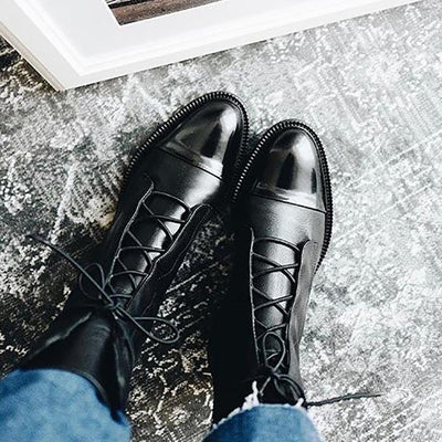 Harper | Lace Up Ankle Boots