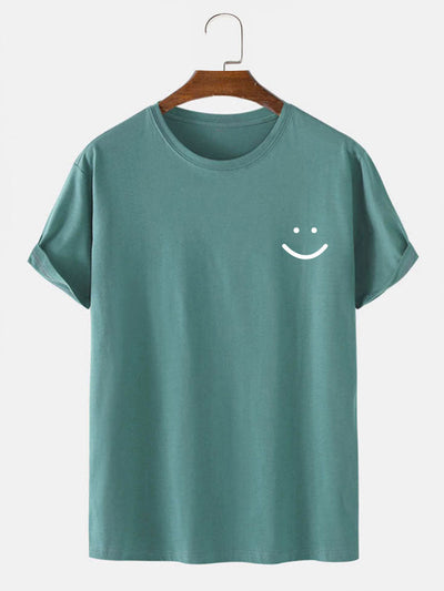 Smiley Graphic Print T-Shirt
