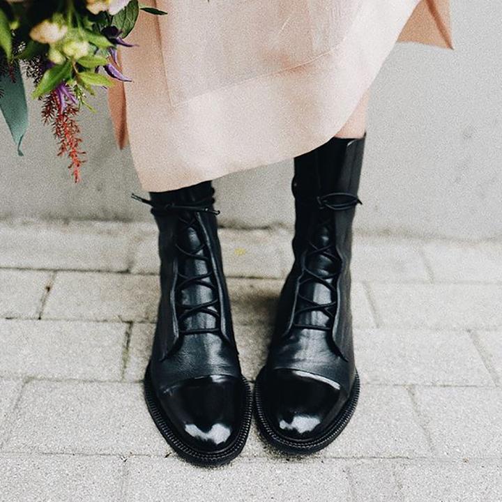 Harper | Lace Up Ankle Boots