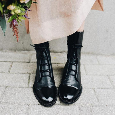 Harper | Lace Up Ankle Boots