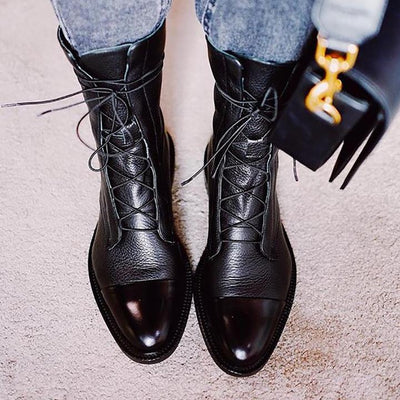 Harper | Lace Up Ankle Boots