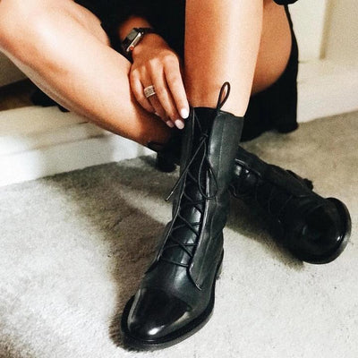Harper | Lace Up Ankle Boots