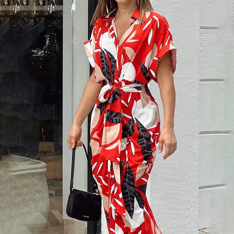 Amalia | Luxe Wikkel Maxi Jurk (Bijna Uitverkocht)