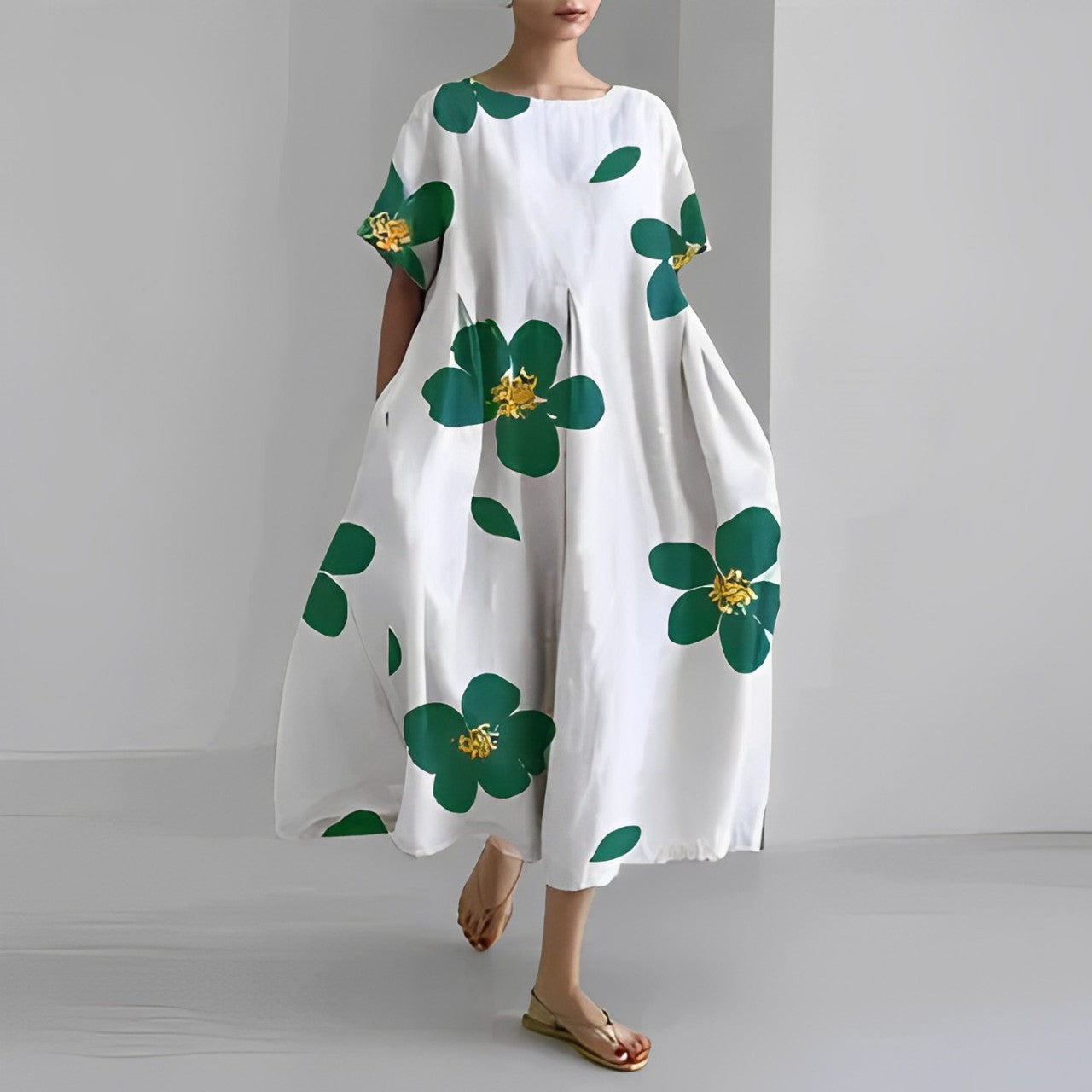 CÉLESTINE | Robe bohème fleurie pour un style naturel et romantique