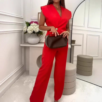 Alexa Pants and Vest Suit