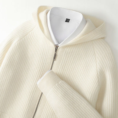 Henry Cashmere Zip Hoodie