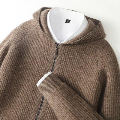 Henry Cashmere Zip Hoodie