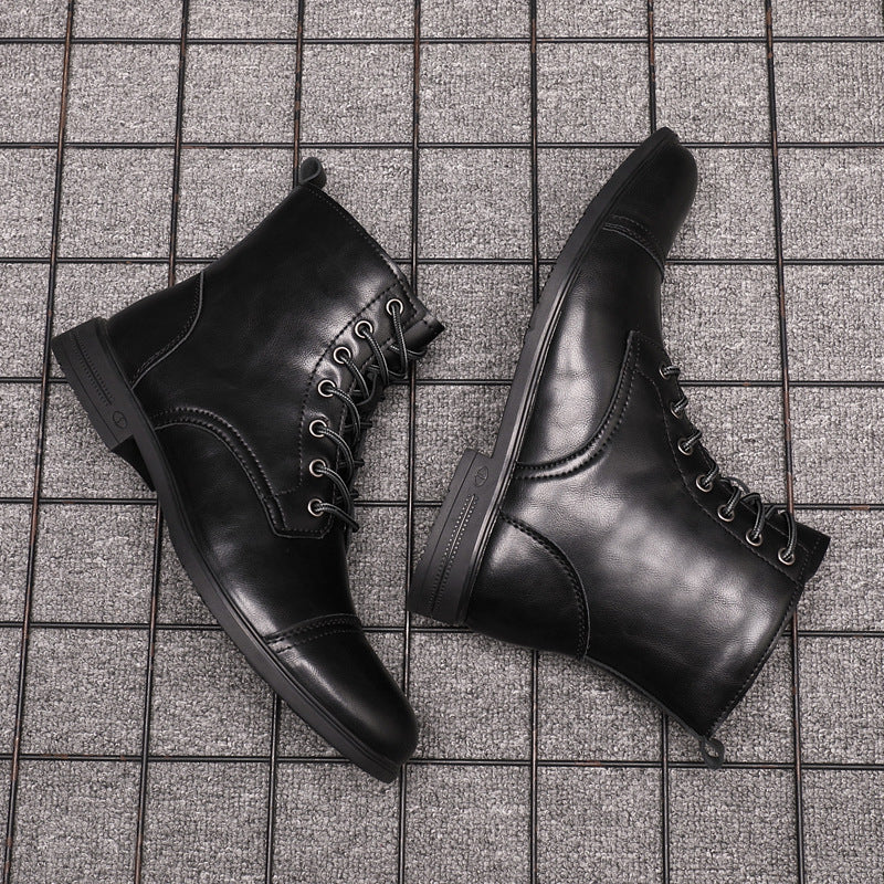 Oliver | Faux Leather Ankle Boots