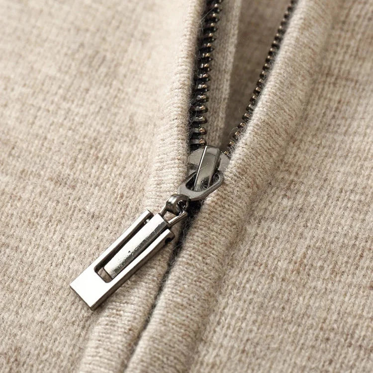 William Cashmere Zip Hoodie