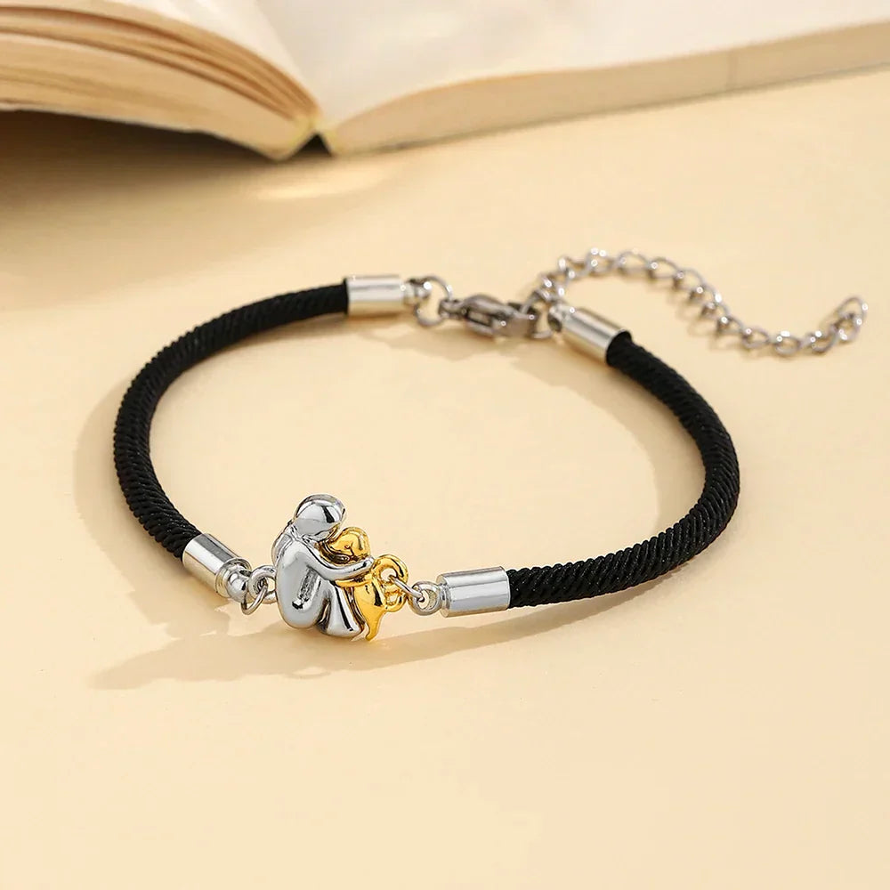 Liveli - Pulsera con cordón e icono de perro