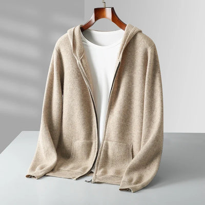 William Cashmere Zip Hoodie