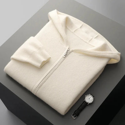 William Cashmere Zip Hoodie