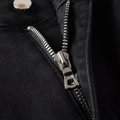 Vaqueros desgastados de malla Nightfall