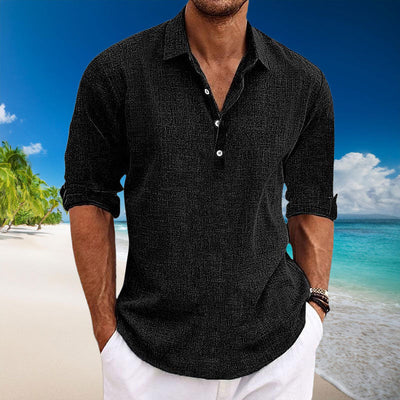 Denia | Linen Style Shirt