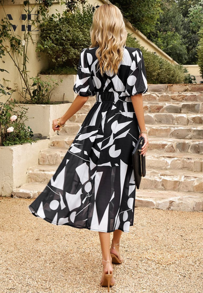Danielle | Luxe Tijdloze Midi Jurk (Bijna Uitverkocht)
