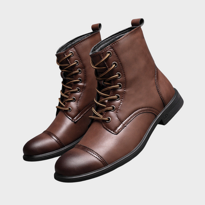 Oliver | Faux Leather Ankle Boots