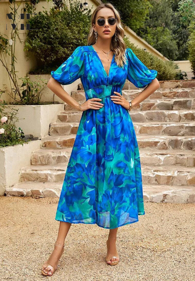 Danielle | Luxe Tijdloze Midi Jurk (Bijna Uitverkocht)