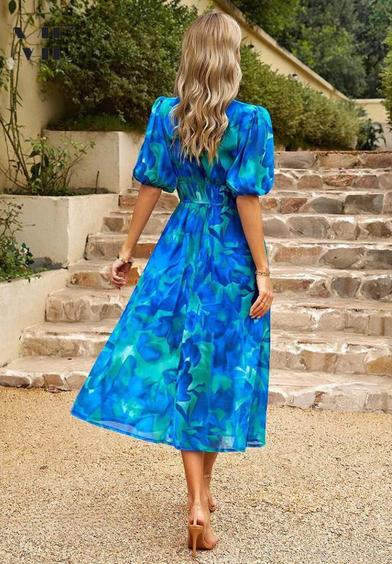 Danielle | Luxe Tijdloze Midi Jurk (Bijna Uitverkocht)