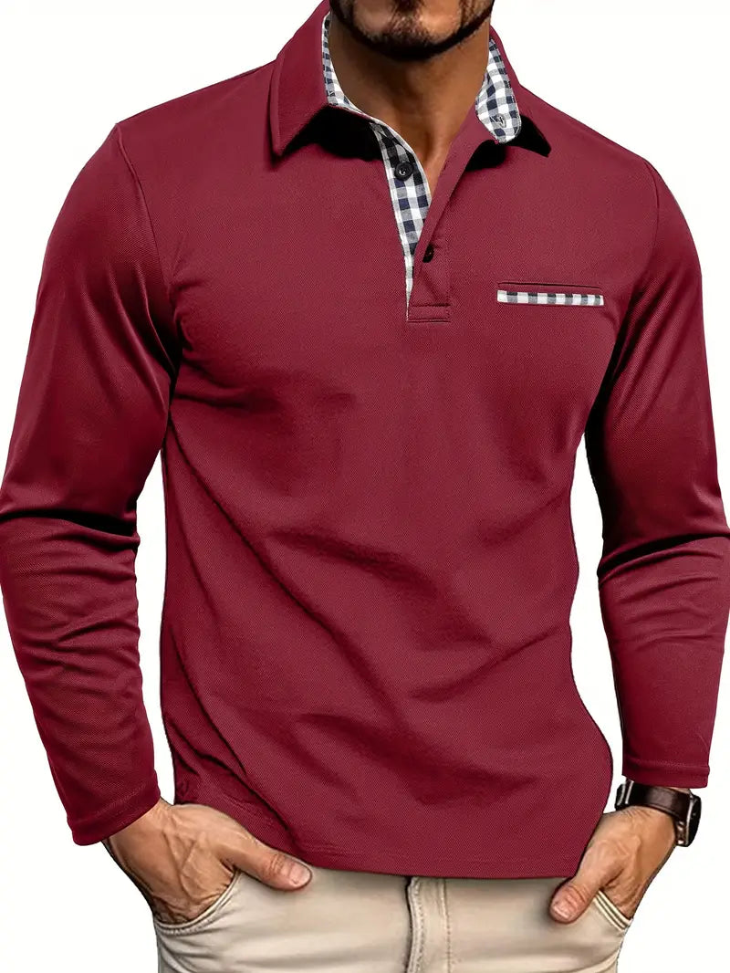 Paulo| Long Sleeve Polo Shirt