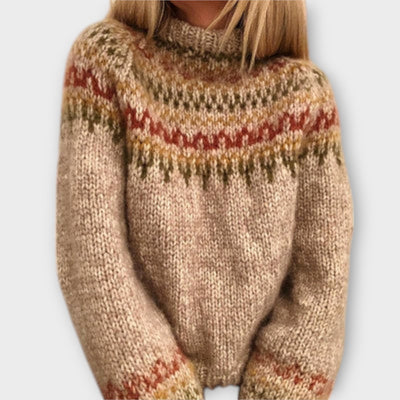 Helena - Weicher Fair Isle Strickpullover