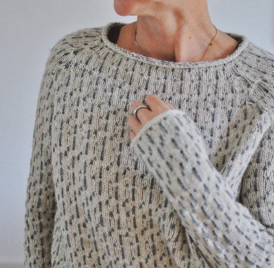 Victoria | Elegant Gray Sweater