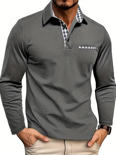 Paulo| Long Sleeve Polo Shirt