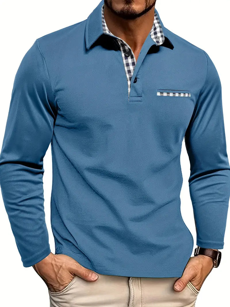 Paulo| Long Sleeve Polo Shirt