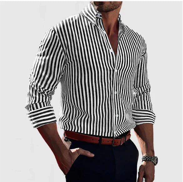 Gabriel | Camisa elegante a rayas