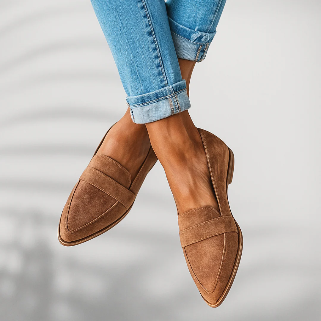 Maria - Orthopedic Leather Moccasins