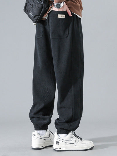 Koordsluiting Katoenen Joggingbroek