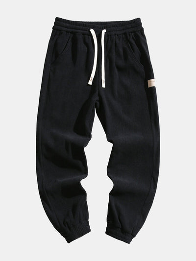 Koordsluiting Katoenen Joggingbroek