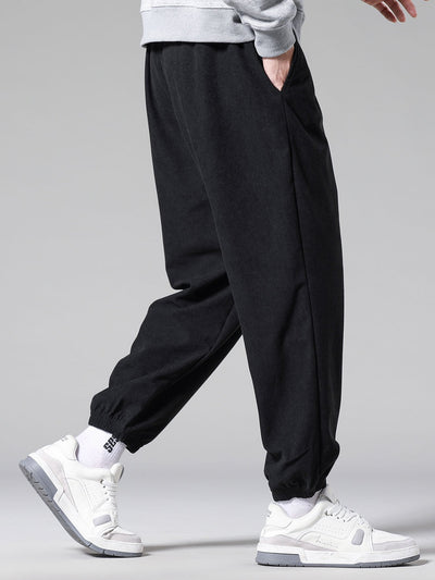 Katoenen Joggingbroek met Koord