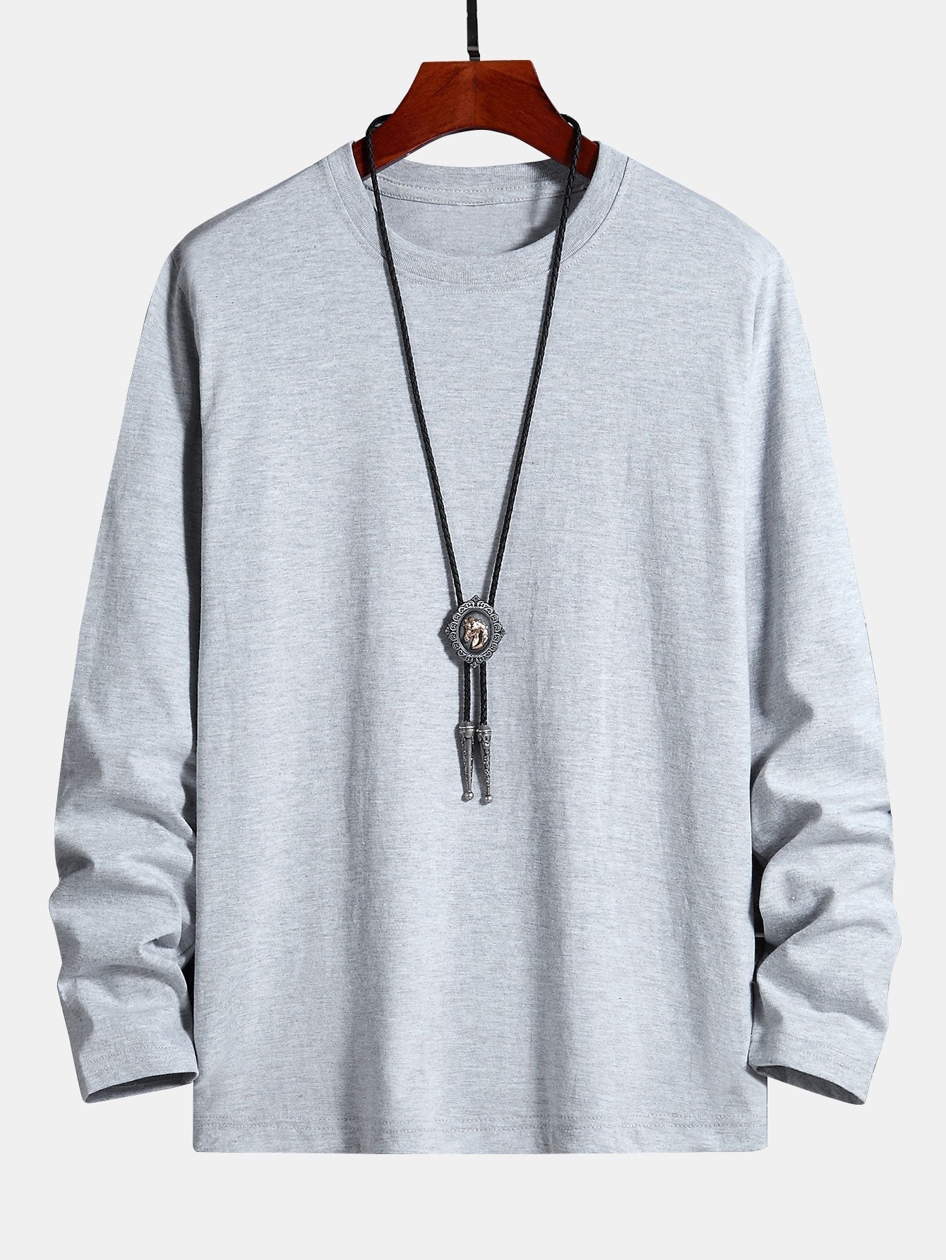3 Stuks Basis Lange Mouwen Katoenen T-Shirt