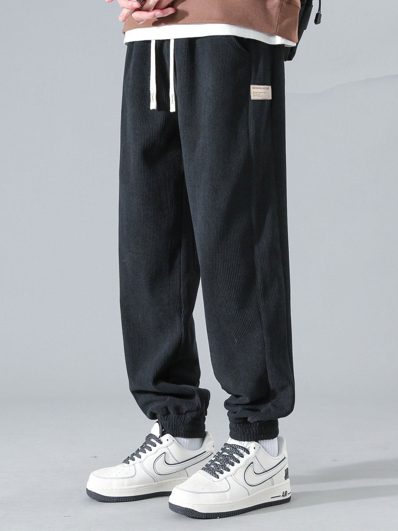 Koordsluiting Katoenen Joggingbroek