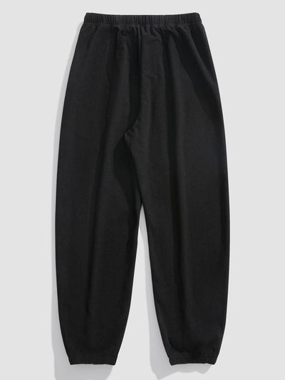 Katoenen Joggingbroek met Koord