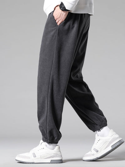Katoenen Joggingbroek met Koord
