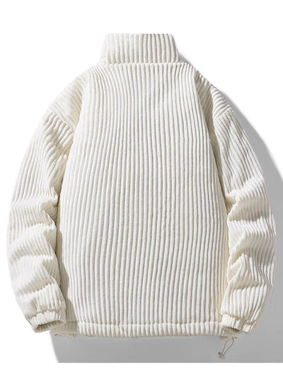 Quilted Lined Corduroy Coat