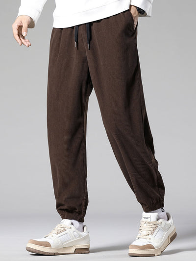 Katoenen Joggingbroek met Koord
