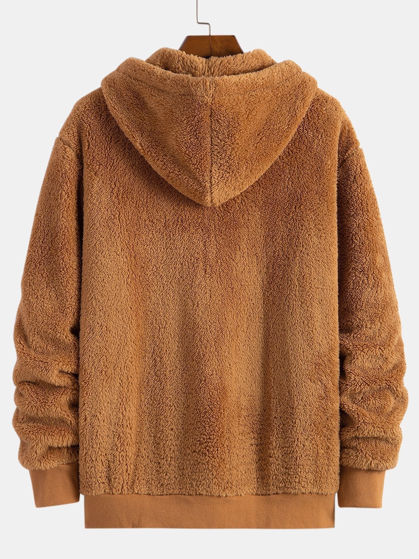 Basis Teddy Zip Up Hoodie