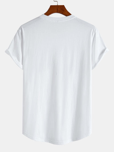Katoenen T-shirt met Boogzoom en Kersenbloesemprint